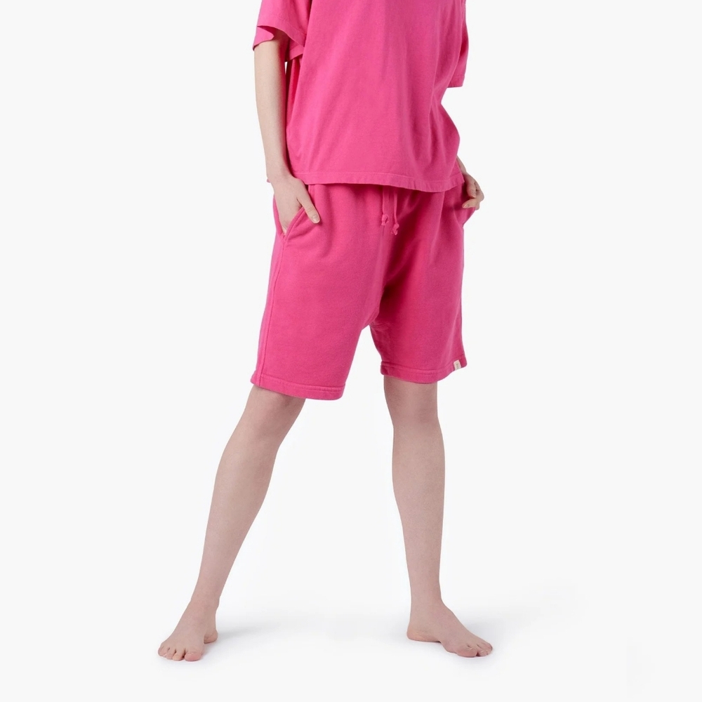 Tkees Kid's Core Pigment Shorts Size 13 / 14 Cherry Pink